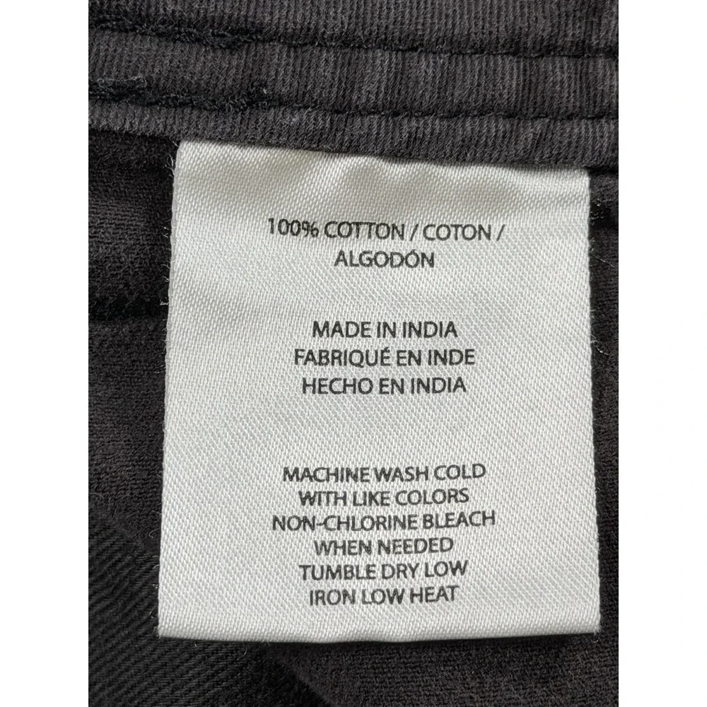 O'Neill Men's 40 Standard Fit Stretch Black Chino Pockets Causal Beach Cotton